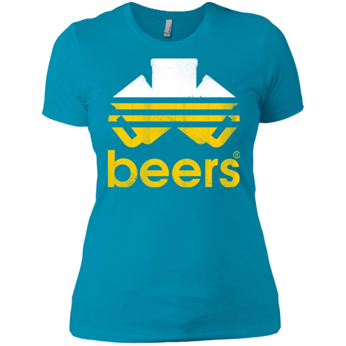 T-Shirts Turquoise / X-Small Beers Women's Premium T-Shirt