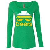 T-Shirts Envy / Small Beers Women's Triblend Long Sleeve Shirt