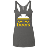 T-Shirts Premium Heather / X-Small Beers Women's Triblend Racerback Tank