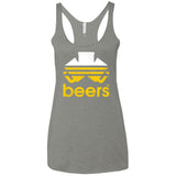 T-Shirts Venetian Grey / X-Small Beers Women's Triblend Racerback Tank
