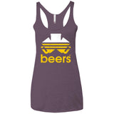 T-Shirts Vintage Purple / X-Small Beers Women's Triblend Racerback Tank