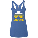 T-Shirts Vintage Royal / X-Small Beers Women's Triblend Racerback Tank
