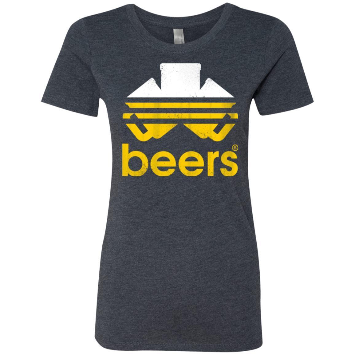 T-Shirts Vintage Navy / Small Beers Women's Triblend T-Shirt