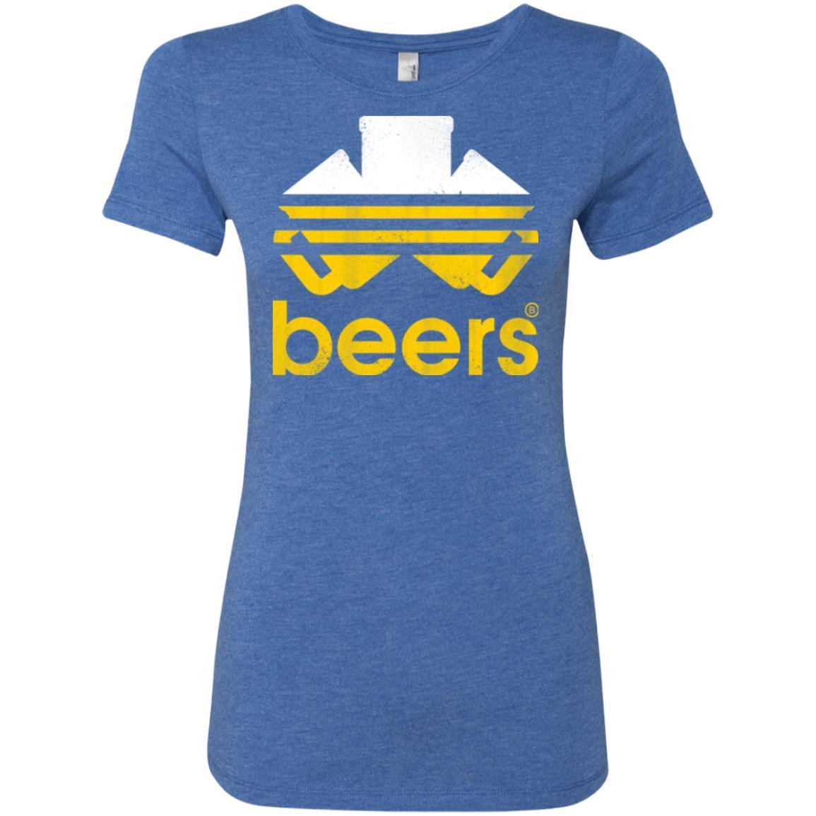T-Shirts Vintage Royal / Small Beers Women's Triblend T-Shirt