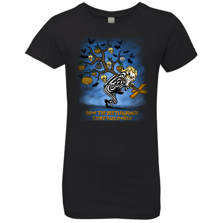 T-Shirts Black / YXS Beetlegrinch Girls Premium T-Shirt