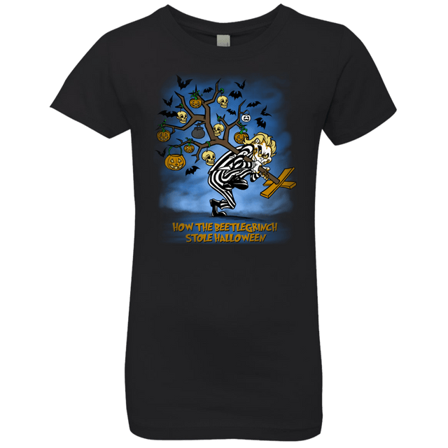 T-Shirts Black / YXS Beetlegrinch Girls Premium T-Shirt