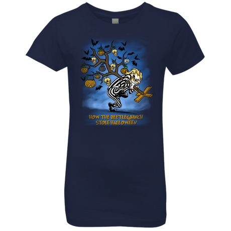 T-Shirts Midnight Navy / YXS Beetlegrinch Girls Premium T-Shirt