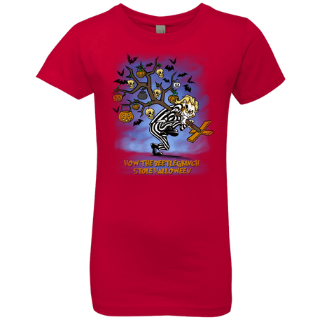 T-Shirts Red / YXS Beetlegrinch Girls Premium T-Shirt