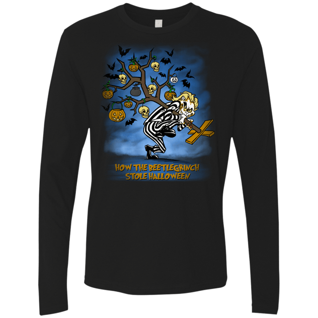 T-Shirts Black / Small Beetlegrinch Men's Premium Long Sleeve