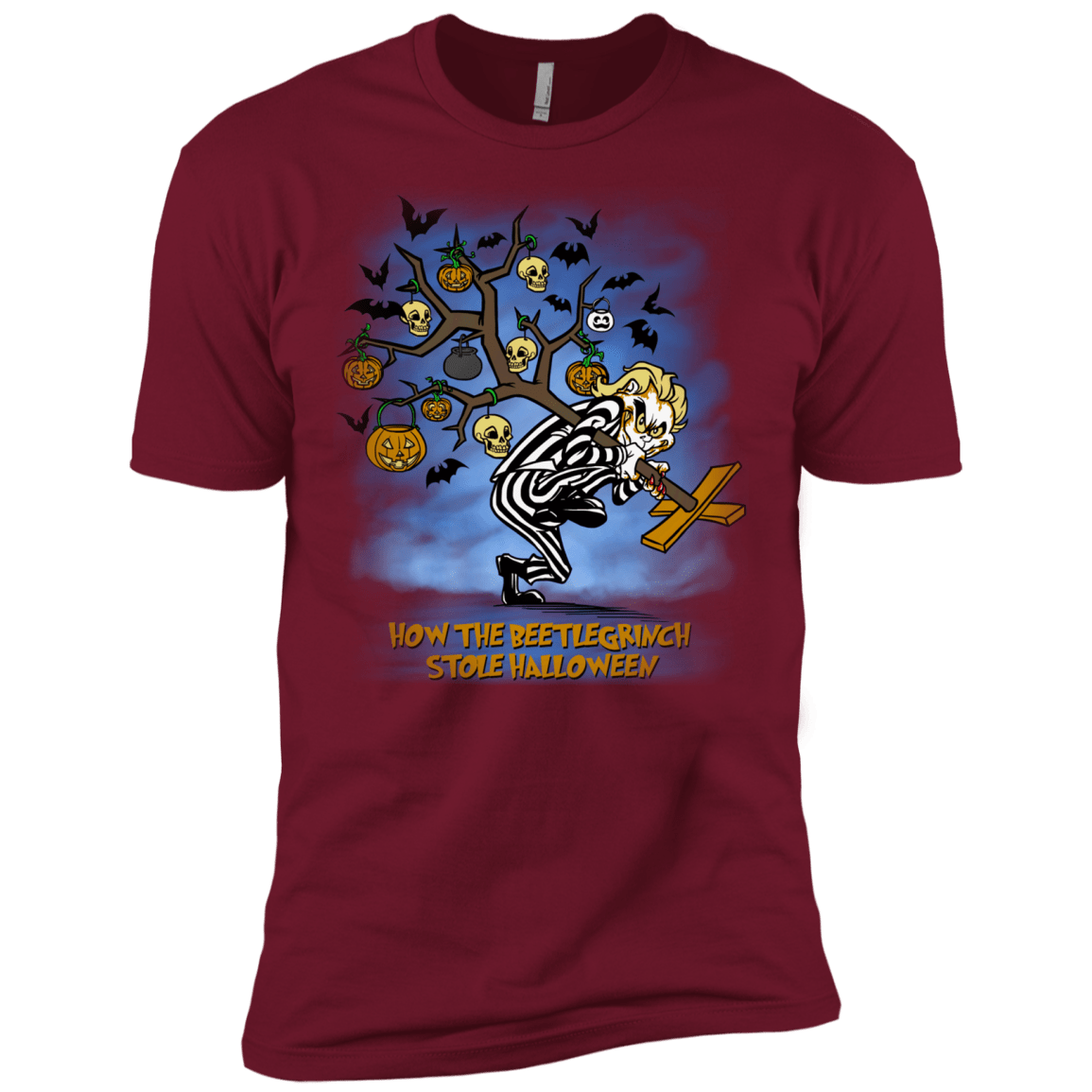 T-Shirts Cardinal / X-Small Beetlegrinch Men's Premium T-Shirt