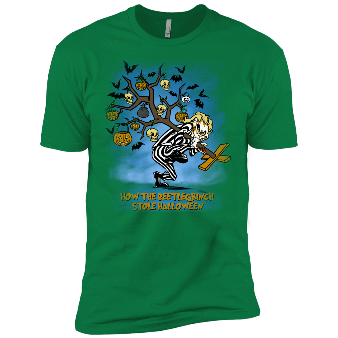 T-Shirts Kelly Green / X-Small Beetlegrinch Men's Premium T-Shirt