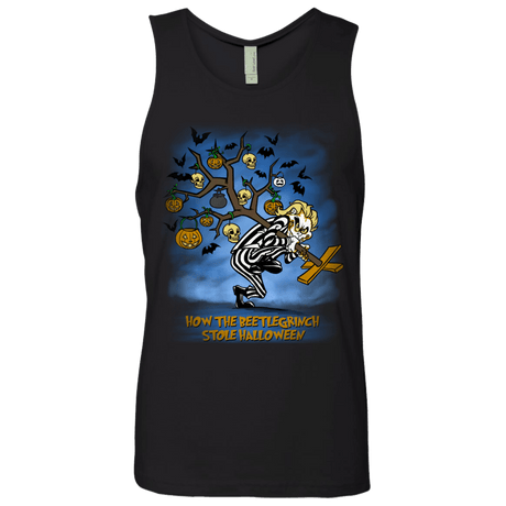 T-Shirts Black / Small Beetlegrinch Men's Premium Tank Top