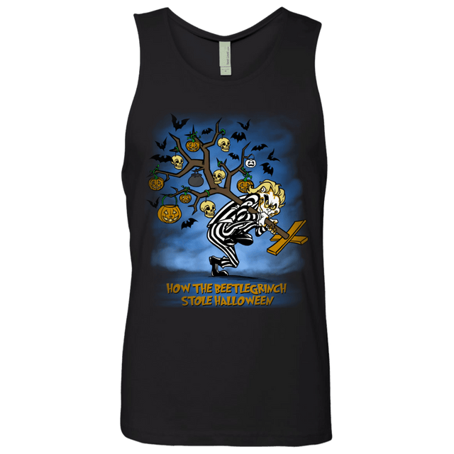 T-Shirts Black / Small Beetlegrinch Men's Premium Tank Top