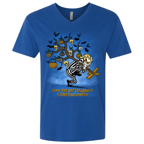 T-Shirts Royal / X-Small Beetlegrinch Men's Premium V-Neck