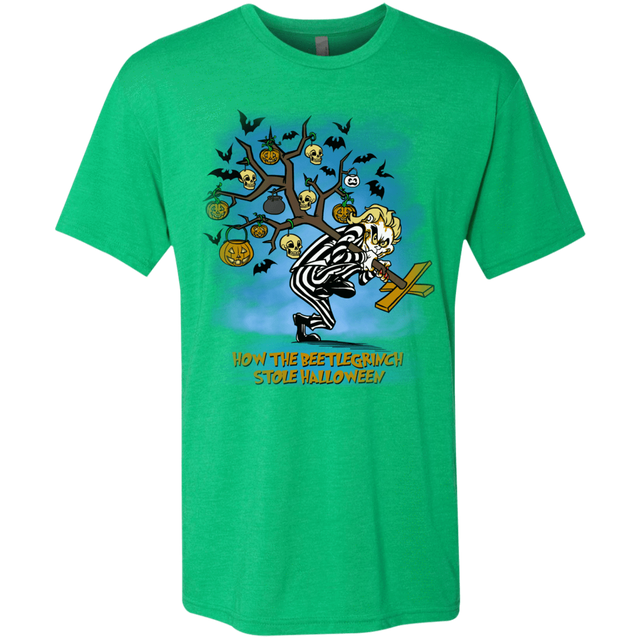 T-Shirts Envy / Small Beetlegrinch Men's Triblend T-Shirt