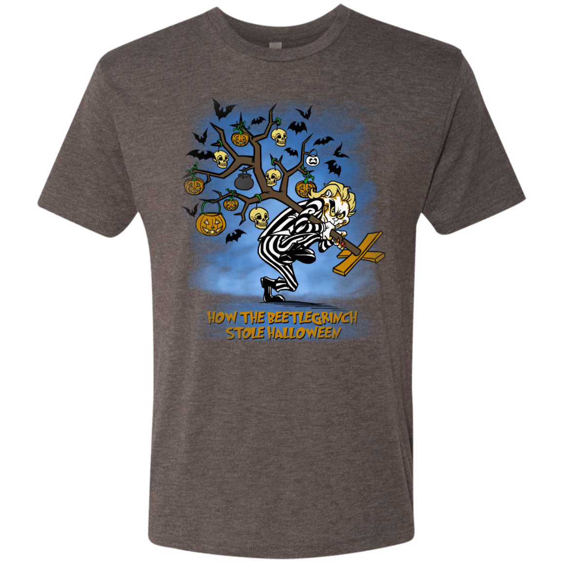 T-Shirts Macchiato / Small Beetlegrinch Men's Triblend T-Shirt