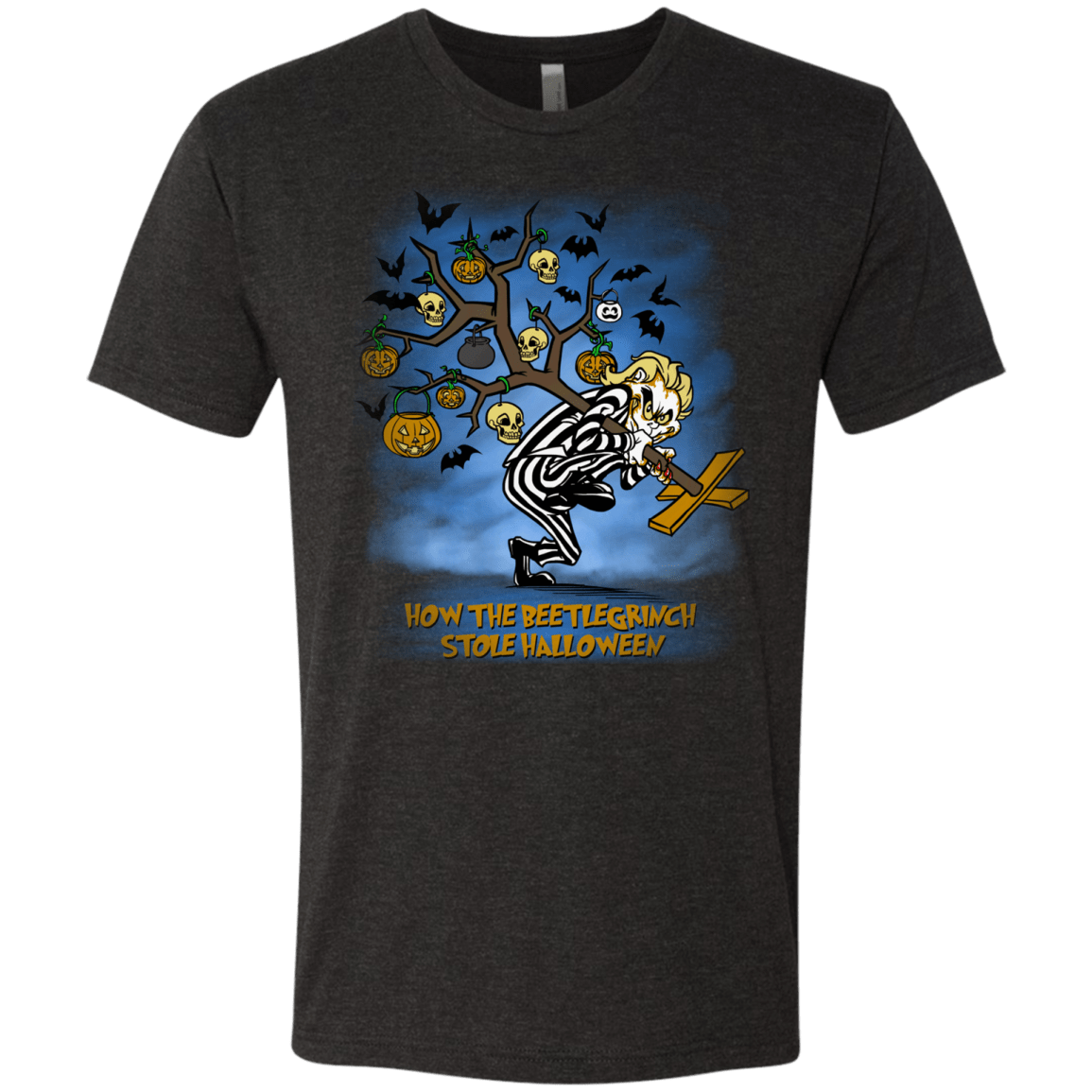 T-Shirts Vintage Black / Small Beetlegrinch Men's Triblend T-Shirt