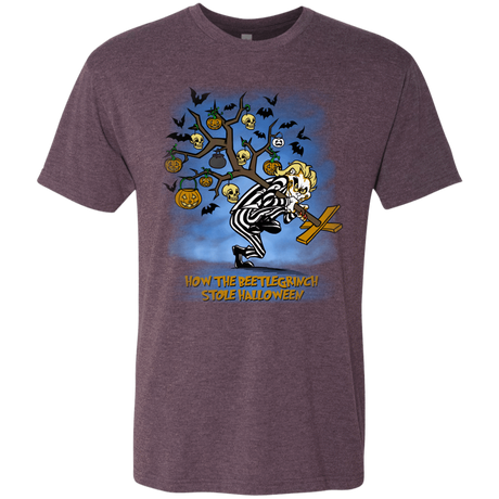 T-Shirts Vintage Purple / Small Beetlegrinch Men's Triblend T-Shirt