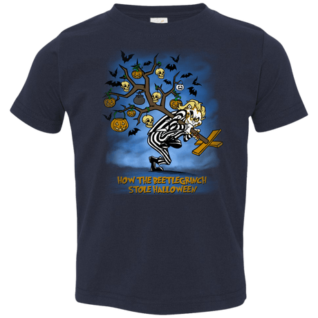 T-Shirts Navy / 2T Beetlegrinch Toddler Premium T-Shirt