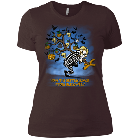 T-Shirts Dark Chocolate / X-Small Beetlegrinch Women's Premium T-Shirt