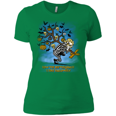 T-Shirts Kelly Green / X-Small Beetlegrinch Women's Premium T-Shirt