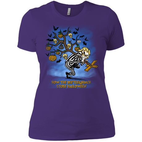 T-Shirts Purple / X-Small Beetlegrinch Women's Premium T-Shirt