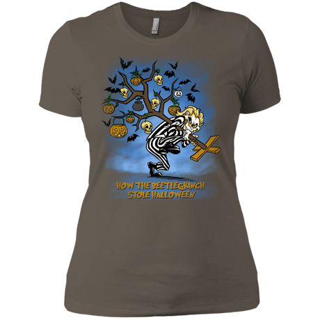 T-Shirts Warm Grey / X-Small Beetlegrinch Women's Premium T-Shirt