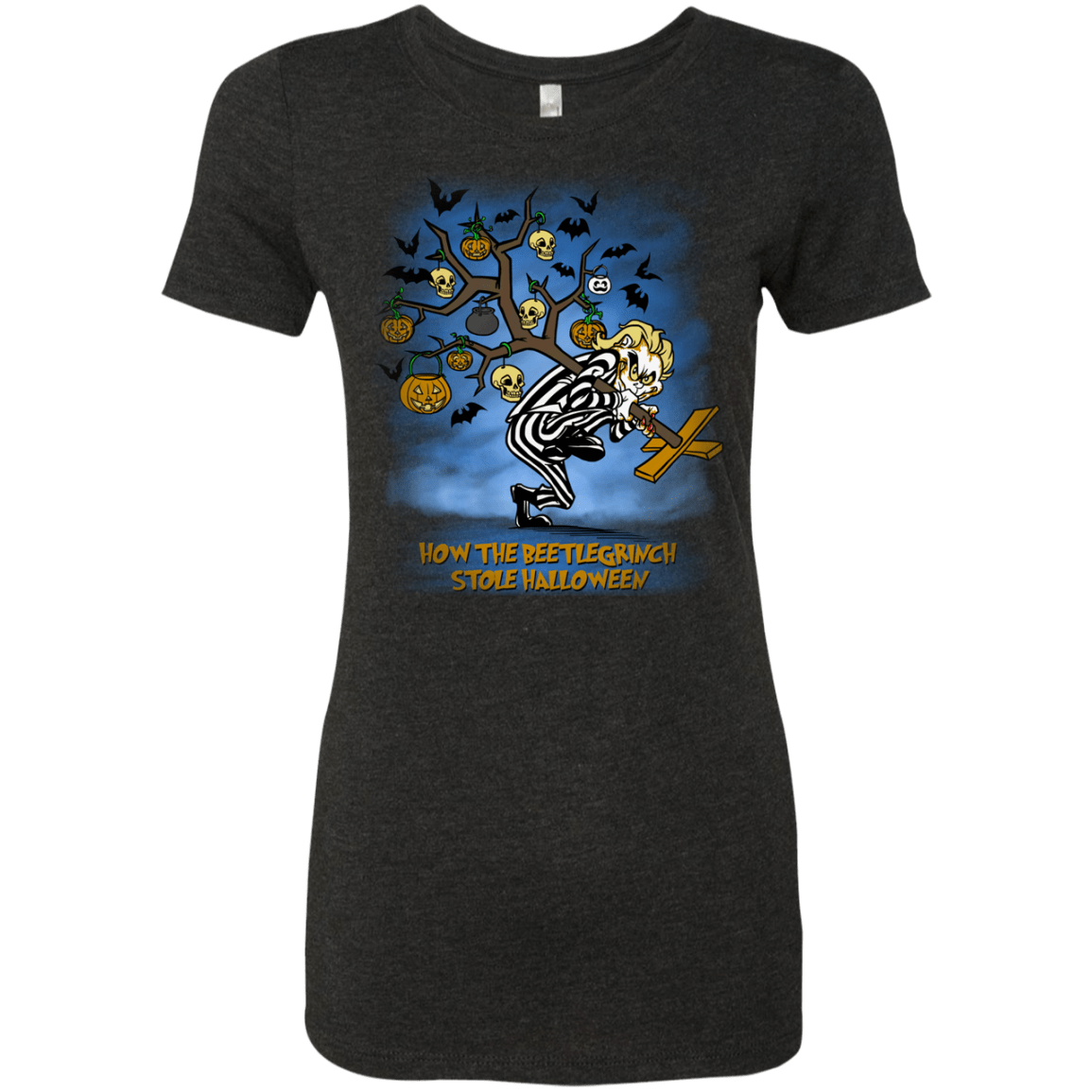 T-Shirts Vintage Black / Small Beetlegrinch Women's Triblend T-Shirt