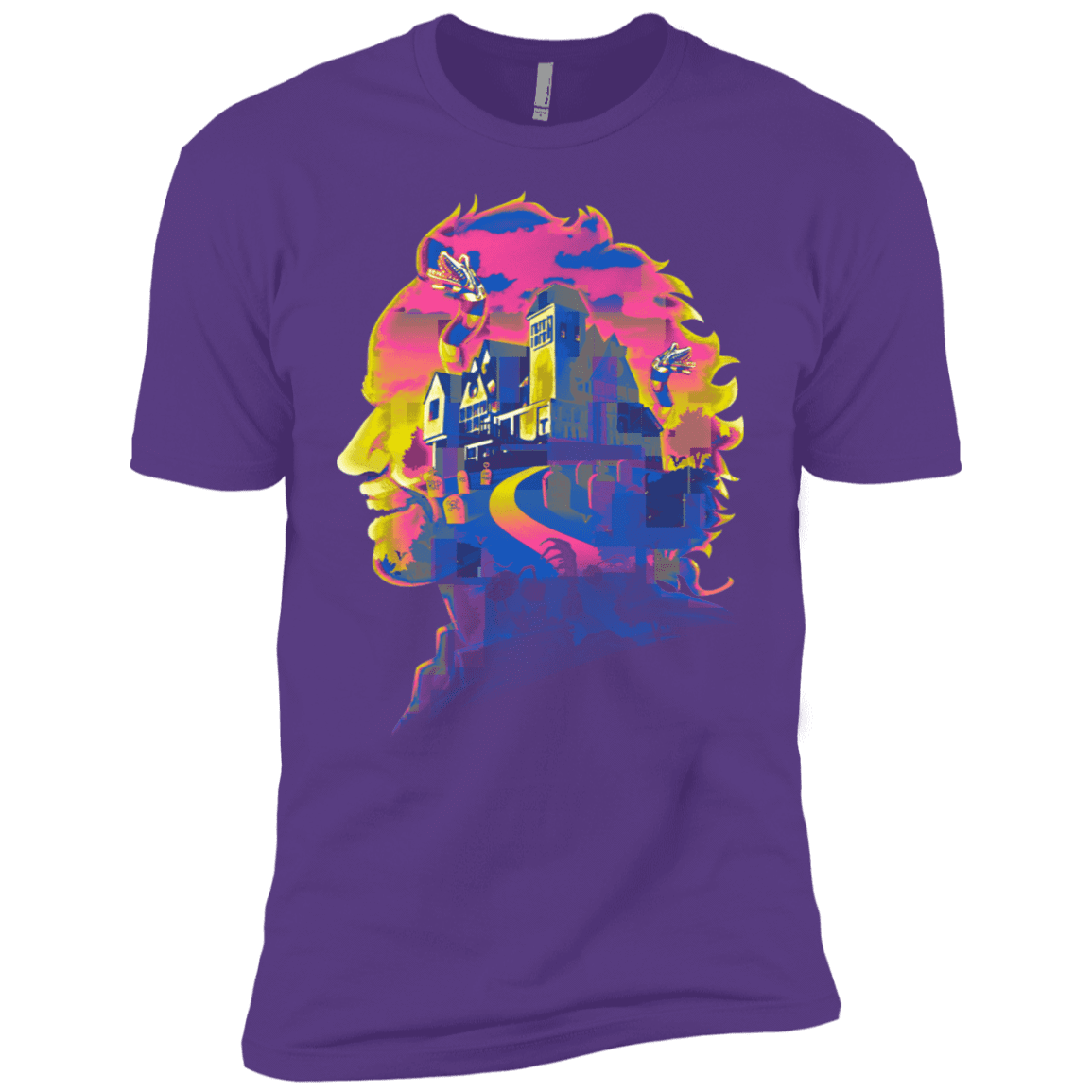T-Shirts Purple Rush / YXS Beetlejuice Silhouette Boys Premium T-Shirt