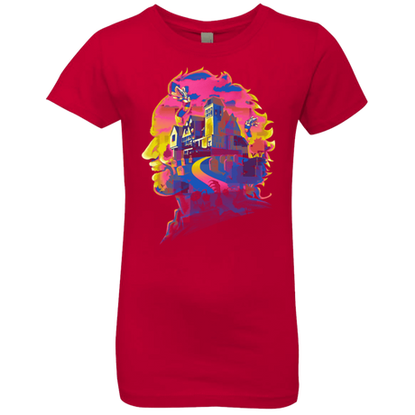T-Shirts Red / YXS Beetlejuice Silhouette Girls Premium T-Shirt