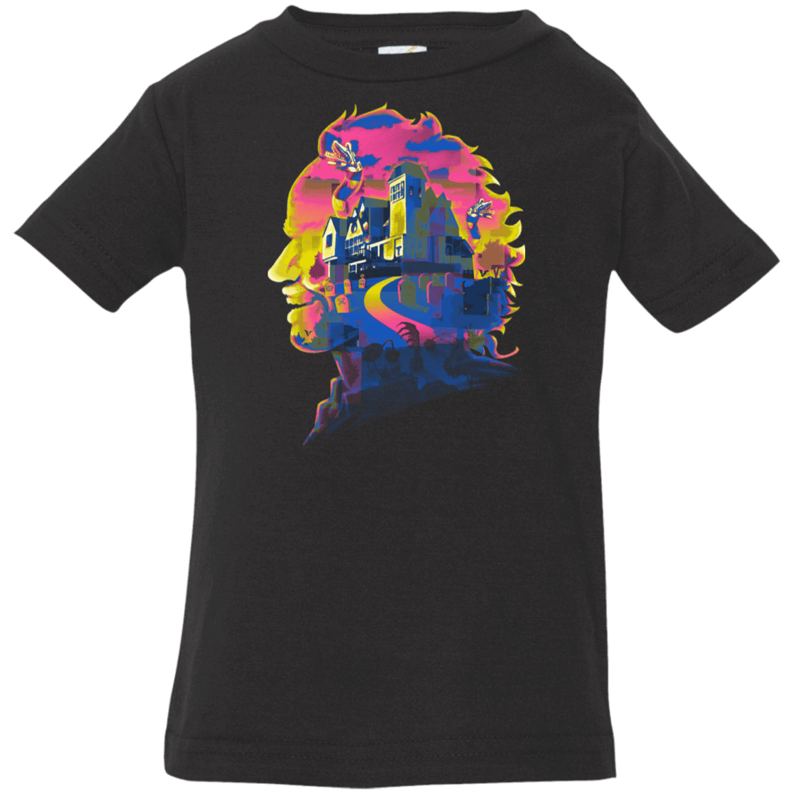 T-Shirts Black / 6 Months Beetlejuice Silhouette Infant Premium T-Shirt