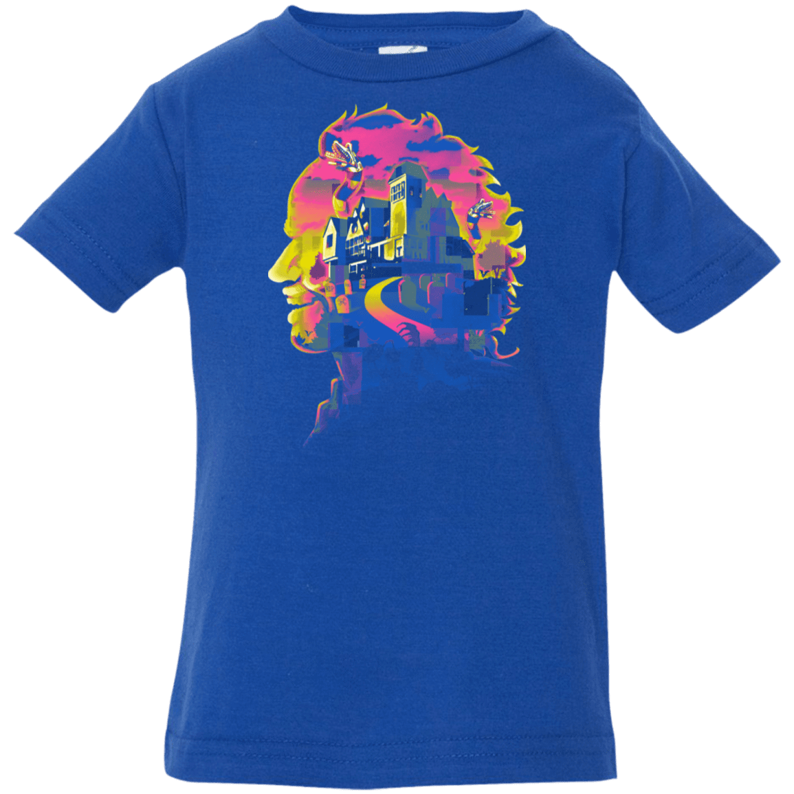 T-Shirts Royal / 6 Months Beetlejuice Silhouette Infant Premium T-Shirt