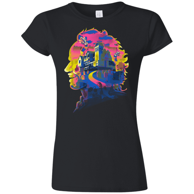 T-Shirts Black / S Beetlejuice Silhouette Junior Slimmer-Fit T-Shirt