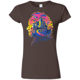 T-Shirts Dark Chocolate / S Beetlejuice Silhouette Junior Slimmer-Fit T-Shirt