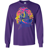 T-Shirts Purple / S Beetlejuice Silhouette Men's Long Sleeve T-Shirt