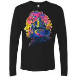 T-Shirts Black / S Beetlejuice Silhouette Men's Premium Long Sleeve
