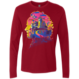 T-Shirts Cardinal / S Beetlejuice Silhouette Men's Premium Long Sleeve