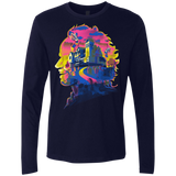 T-Shirts Midnight Navy / S Beetlejuice Silhouette Men's Premium Long Sleeve