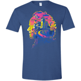 T-Shirts Heather Royal / X-Small Beetlejuice Silhouette Men's Semi-Fitted Softstyle