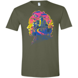 T-Shirts Military Green / S Beetlejuice Silhouette Men's Semi-Fitted Softstyle