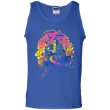 T-Shirts Royal / S Beetlejuice Silhouette Men's Tank Top