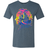 T-Shirts Indigo / S Beetlejuice Silhouette Men's Triblend T-Shirt