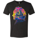 T-Shirts Vintage Black / S Beetlejuice Silhouette Men's Triblend T-Shirt