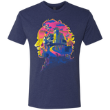 T-Shirts Vintage Navy / S Beetlejuice Silhouette Men's Triblend T-Shirt