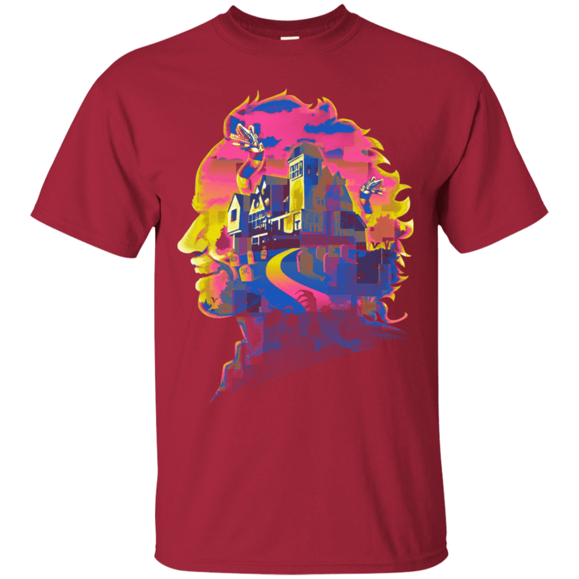 T-Shirts Cardinal / S Beetlejuice Silhouette T-Shirt