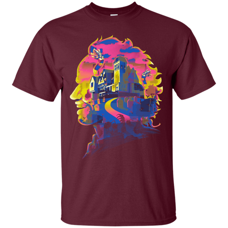 T-Shirts Maroon / S Beetlejuice Silhouette T-Shirt