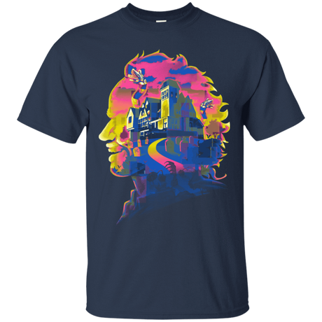 T-Shirts Navy / S Beetlejuice Silhouette T-Shirt