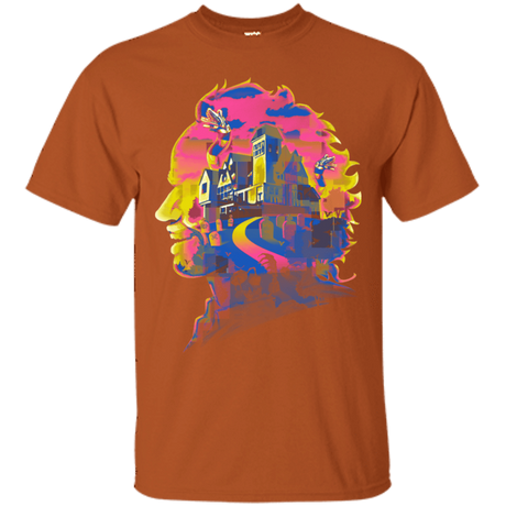 T-Shirts Texas Orange / S Beetlejuice Silhouette T-Shirt
