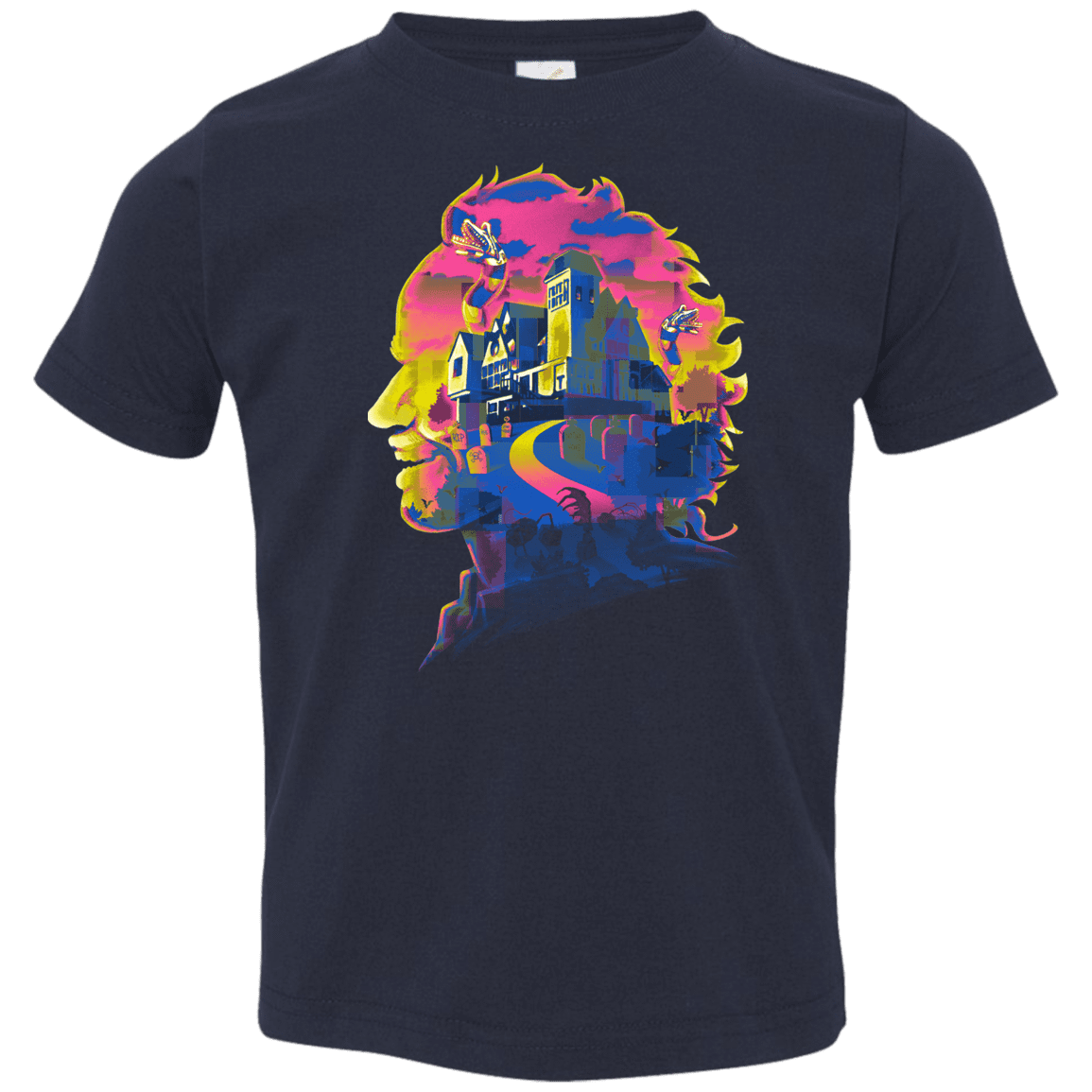 T-Shirts Navy / 2T Beetlejuice Silhouette Toddler Premium T-Shirt