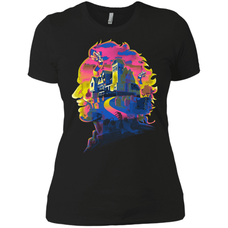 T-Shirts Black / X-Small Beetlejuice Silhouette Women's Premium T-Shirt